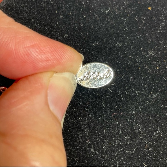 Stunning Red, Gold, and White Crystal Coker Necklace on leather strands - Picture 4 of 5